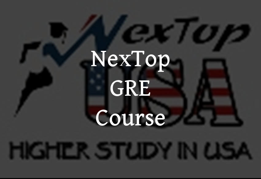 NexTop GRE Course Nextop Nextop gre course nextop